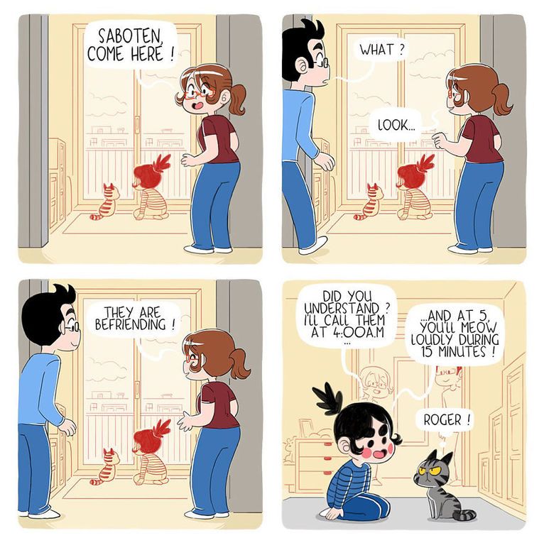 Είκοσι σκίτσα που δείχνουν πώς είναι να είσαι μια σύγχρονη μαμά