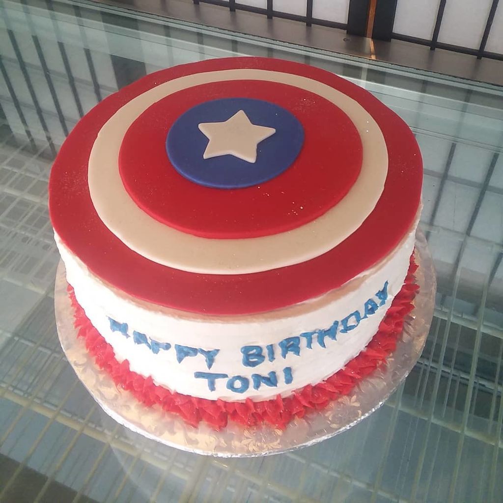 Παιδικό πάρτι γενεθλίων με θέμα τον Captain America - Ιδέες για τούρτες και διακόσμηση