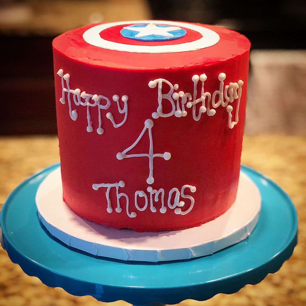 Παιδικό πάρτι γενεθλίων με θέμα τον Captain America - Ιδέες για τούρτες και διακόσμηση