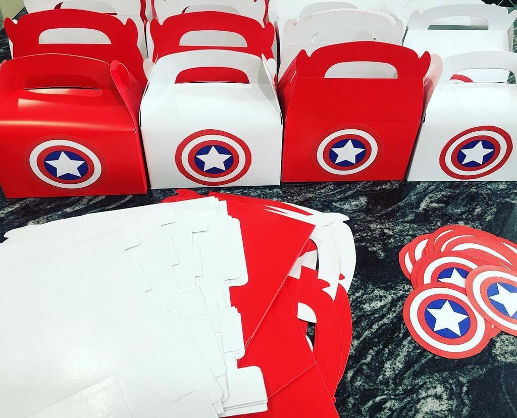 Παιδικό πάρτι γενεθλίων με θέμα τον Captain America - Ιδέες για τούρτες και διακόσμηση