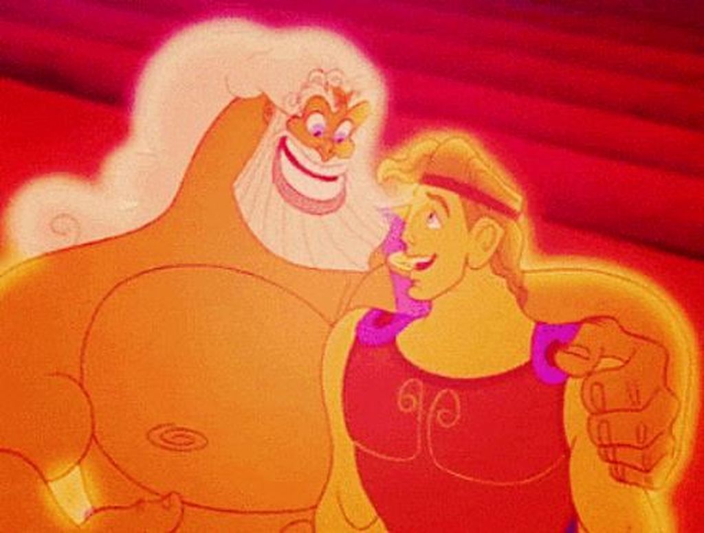 «Ηρακλής» - Δίας: «Η δύναμη ενός πραγματικού ήρωα δε φαίνεται από τη σωματική του δύναμη, αλλά από τη δύναμη της καρδιάς του»