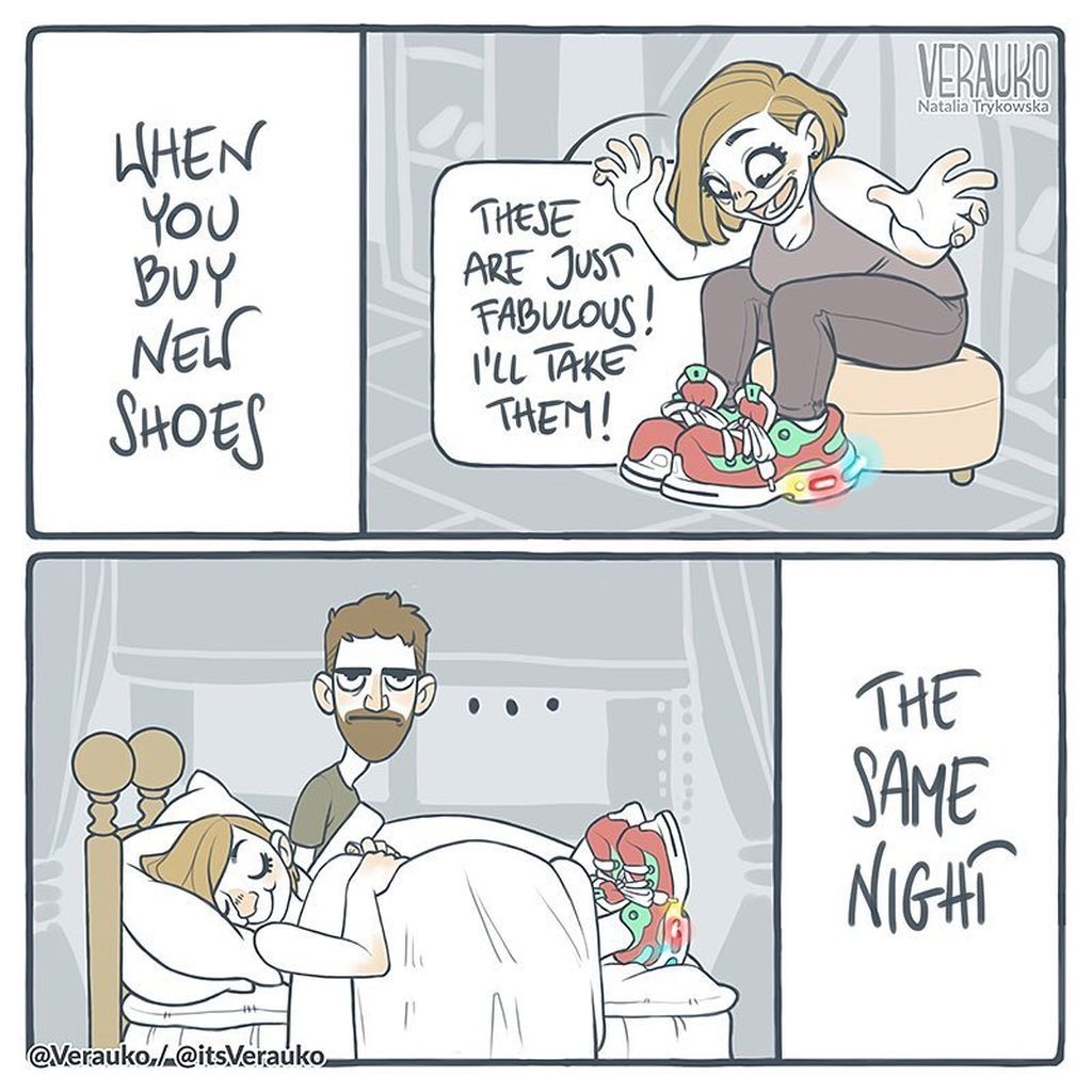 Καλλιτέχνης αποτυπώνει σε αστεία σκίτσα καθημερινές στιγμές της σύγχρονης γυναίκας (pics) 