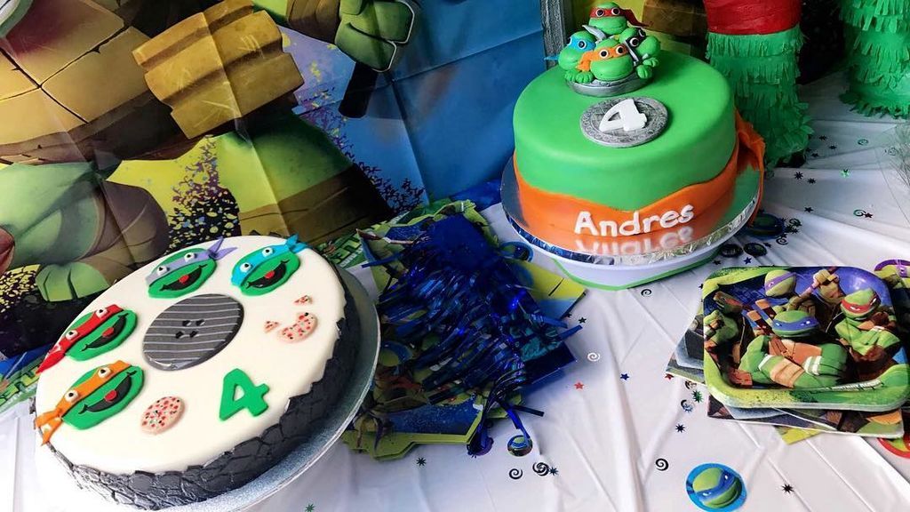 Παιδικό πάρτι με θέμα τα χελονονιντζάκια - Ιδέες διακόσμησης και τούρτας