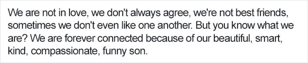 Χωρισμένο ζευγάρι φωτογραφίζεται κάθε χρόνο με το γιο του και ο λόγος είναι μοναδικός (pics)