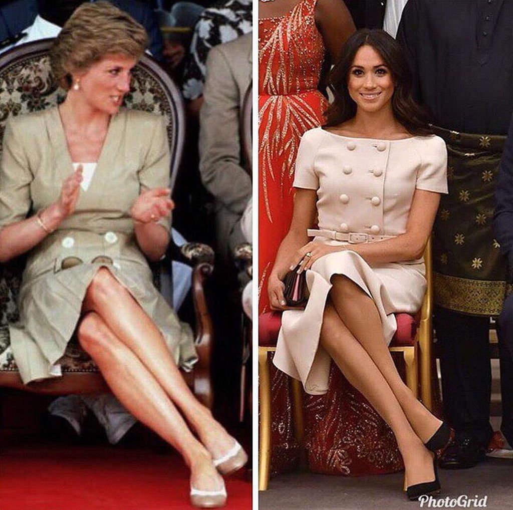 Μπορεί η Meghan να έκατσε σταυροπόδι, όμως δεν έσπασε το Πρωτόκολλο! Ιδού οι αποδείξεις (pics)