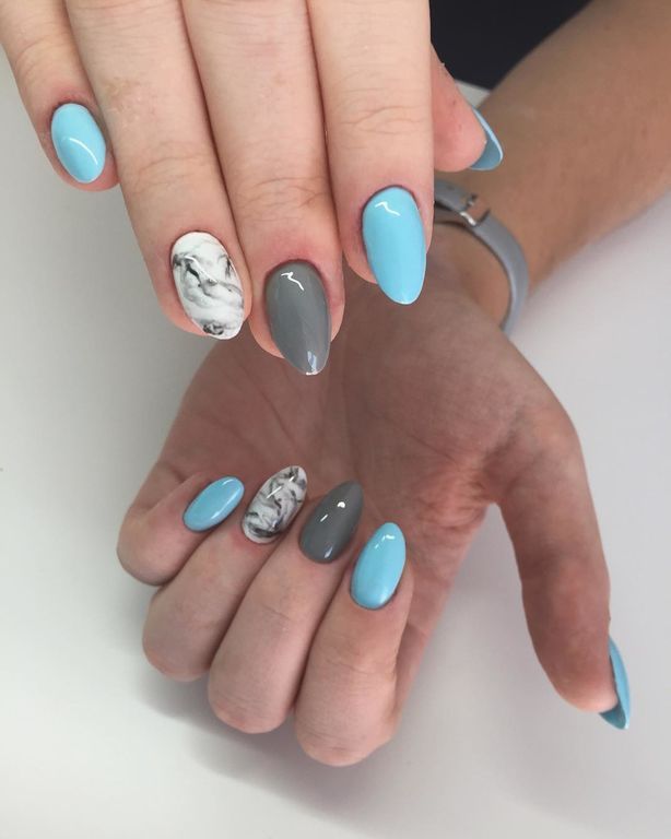 Γκρι νύχια και το καλοκαίρι: Υπέροχες ιδέες για να ξεχωρίσετε