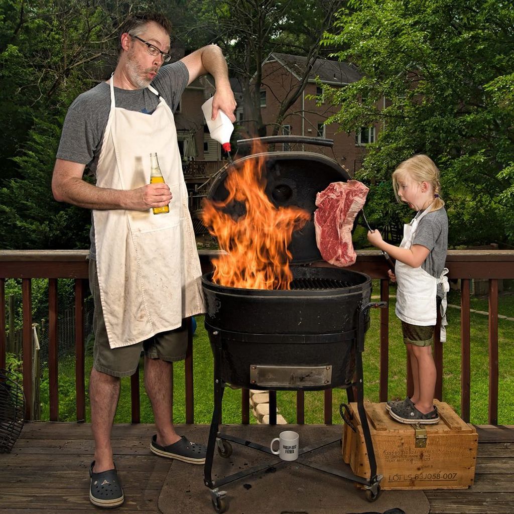 Αυτές οι φωτογραφίες μπαμπά και κόρης δεν είναι συνηθισμένες (pics) 