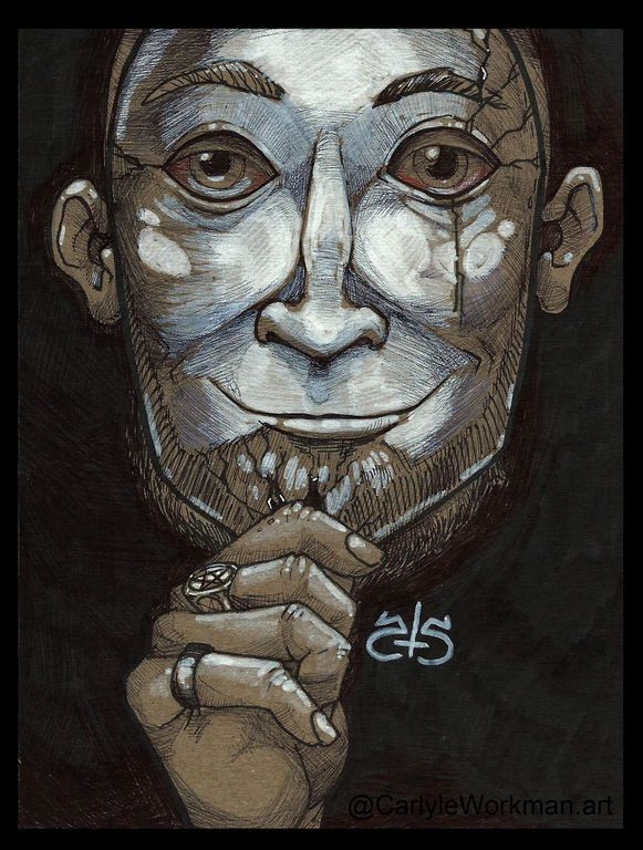 Όλα όσα ένιωσε μετά την απώλεια της κόρης του τα αποτύπωσε σε αυτά τα σκίτσα  (pics) 