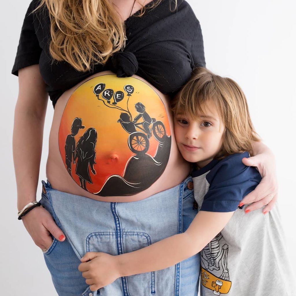 Οι μέλλουσες μανούλες που κάνουν body painting στις κοιλίτσες τους (pics)