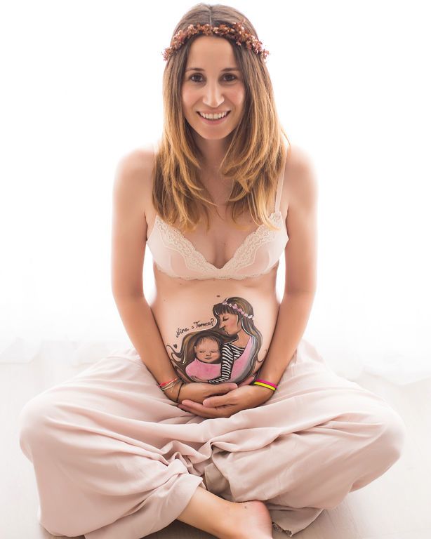 Οι μέλλουσες μανούλες που κάνουν body painting στις κοιλίτσες τους (pics)