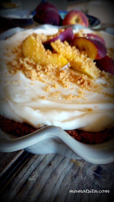 Εξπρές γλυκό με ροδάκινα - Δροσερό,νόστιμο και πανεύκολο 