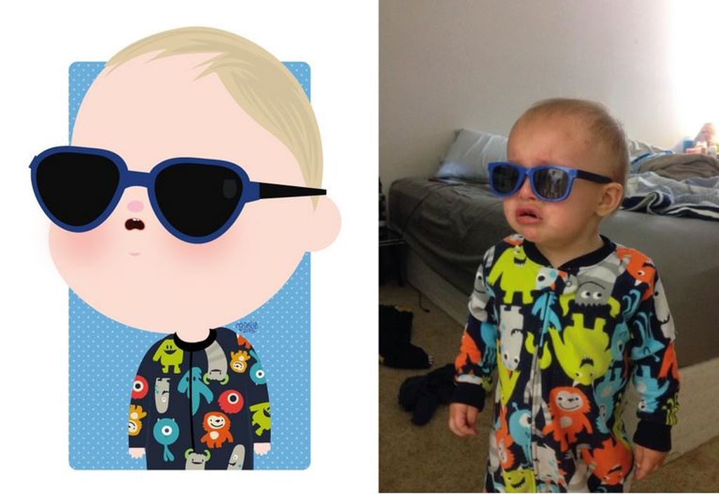 Φωτογραφίες παιδιών μετατρέπονται σε πανέμορφα σκίτσα που θα σας καταπλήξουν! (pics)