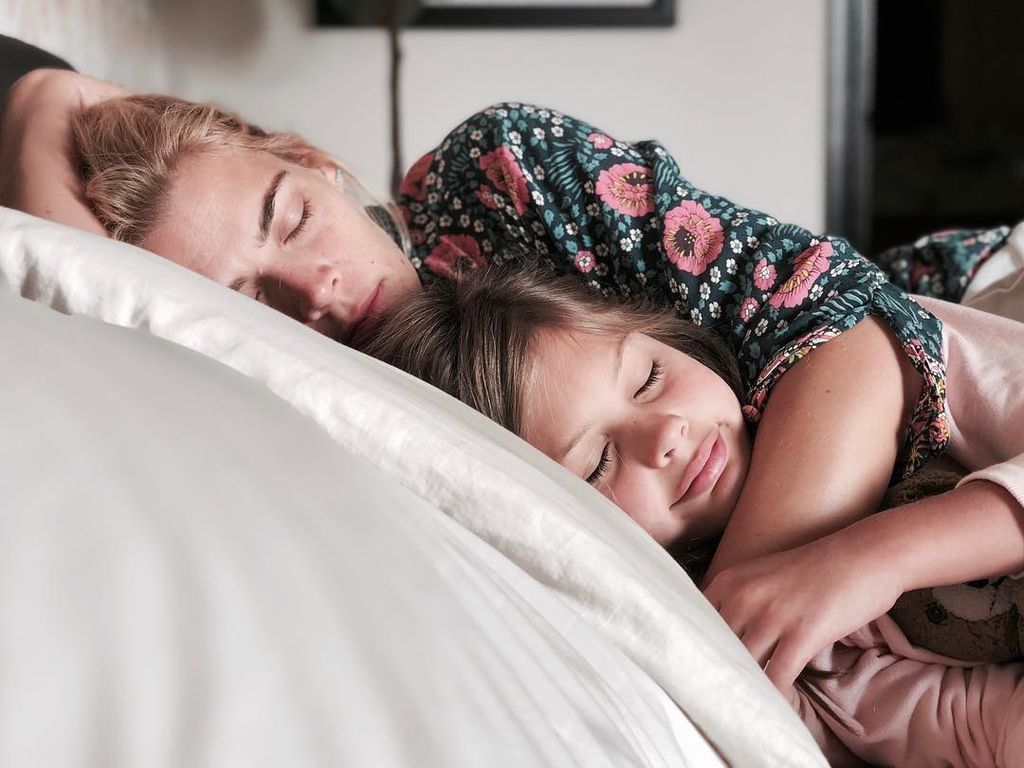 Με αφορμή τα 10α γενέθλια της κόρης της, η ηθοποιός δημοσίευσε αυτή τη φωτογραφία