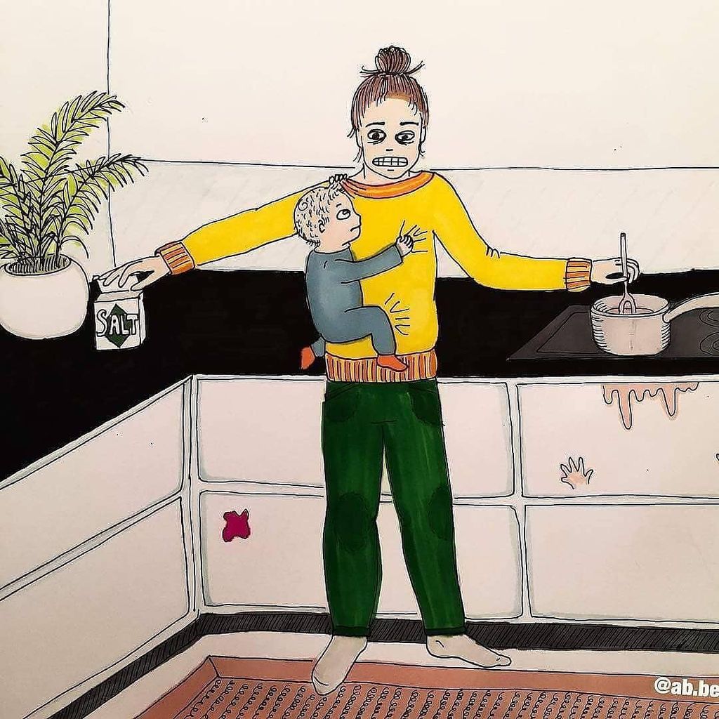 Τα σκίτσα που θα κάνουν κάθε μαμά να ταυτιστεί (pics)