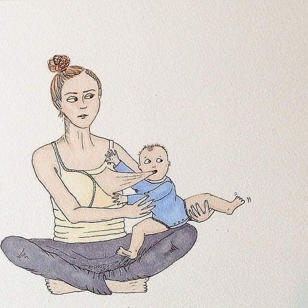 Τα σκίτσα που θα κάνουν κάθε μαμά να ταυτιστεί (pics)