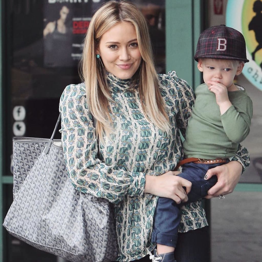 Hillary Duff με τον γιο της Luca