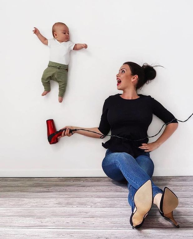 Aυτή η μαμά βγάζει τις πιο πετυχημένες φωτογραφίες με τα μικρά της (pics)