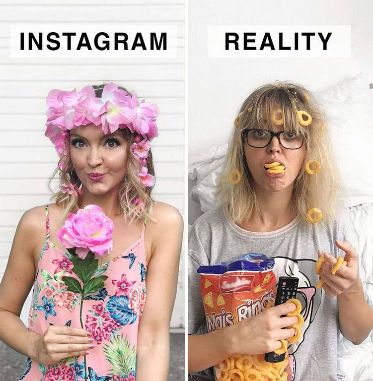 Instagram Vs Πραγματικότητα: 30 φωτογραφίες που πρέπει να δείτε (pics) 