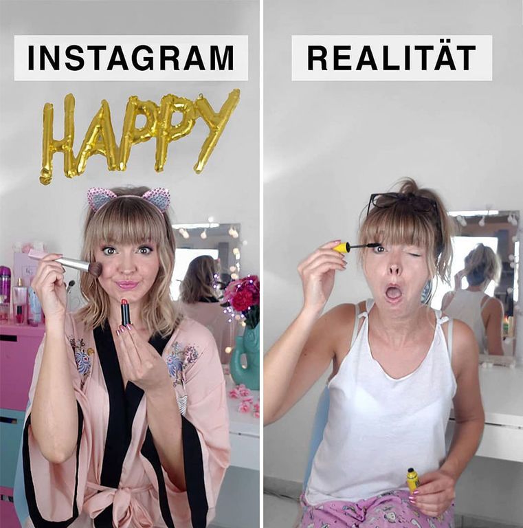 Instagram Vs Πραγματικότητα: 30 φωτογραφίες που πρέπει να δείτε (pics) 