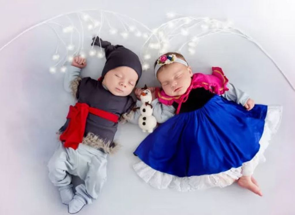 Αυτά τα νεογέννητα φωτογραφίζονται ως χαρακτήρες της ταινίας «Ψυχρά και ανάποδα» (pics)