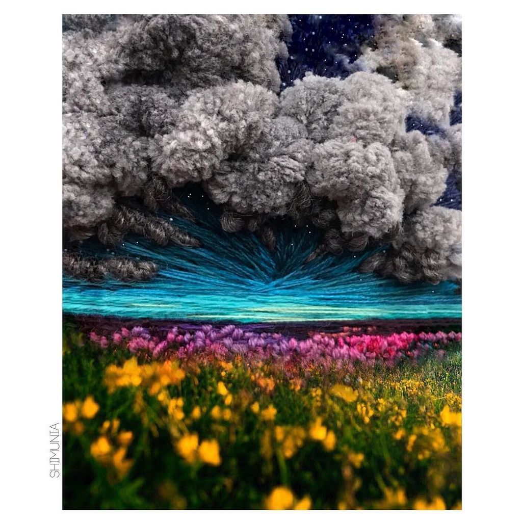 Τα κεντήματά της είναι πρωτότυπα, πολύχρωμα και εντυπωσιακά (pics) 