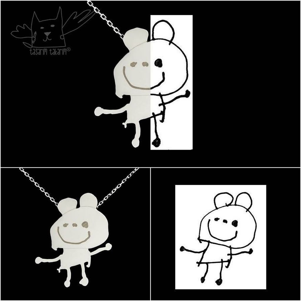 Παιδικές ζωγραφιές μετατρέπονται σε υπέροχα κοσμήματα (pics) 