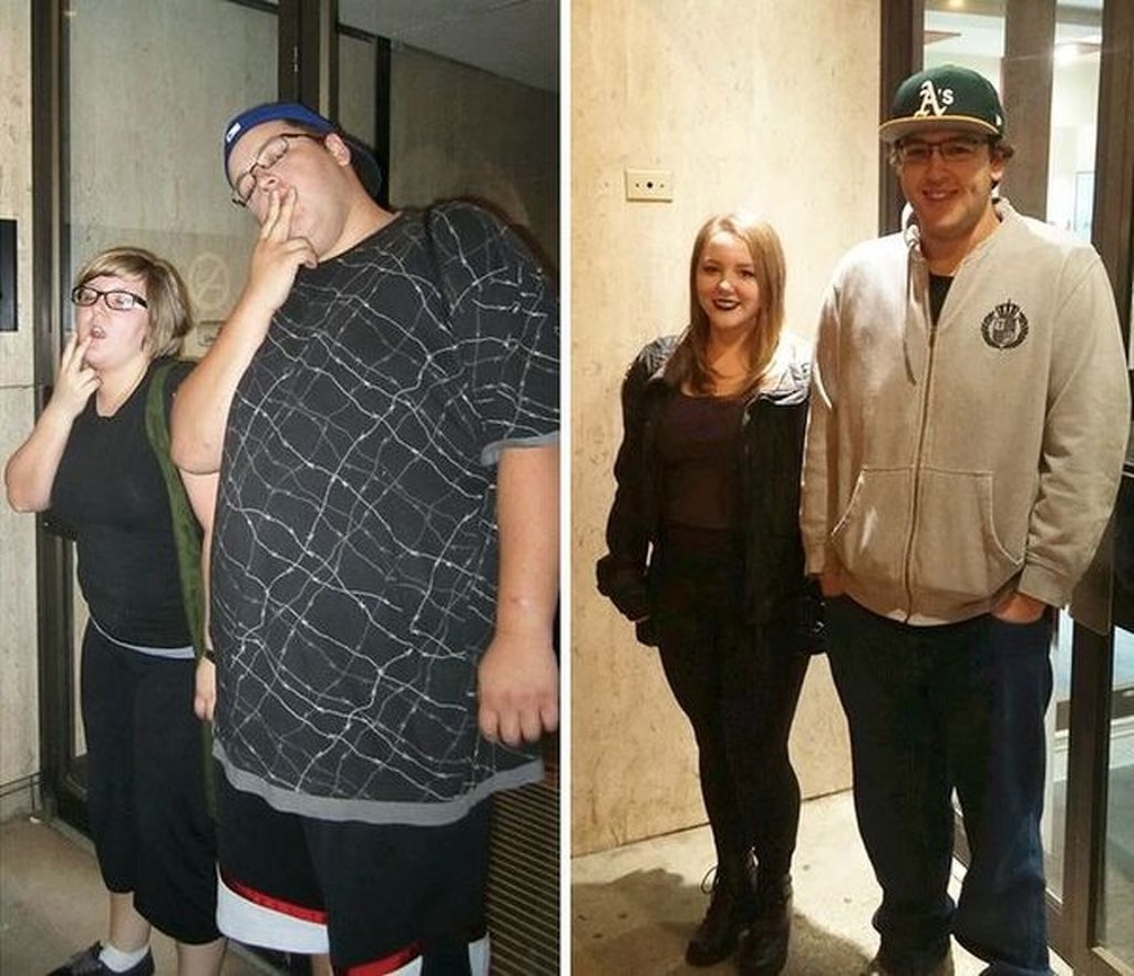 Εντυπωσιακό: Δεκαπέντε ζευγάρια έχασαν πολλά κιλά όχι πριν αλλά μετά το γάμο (pics)