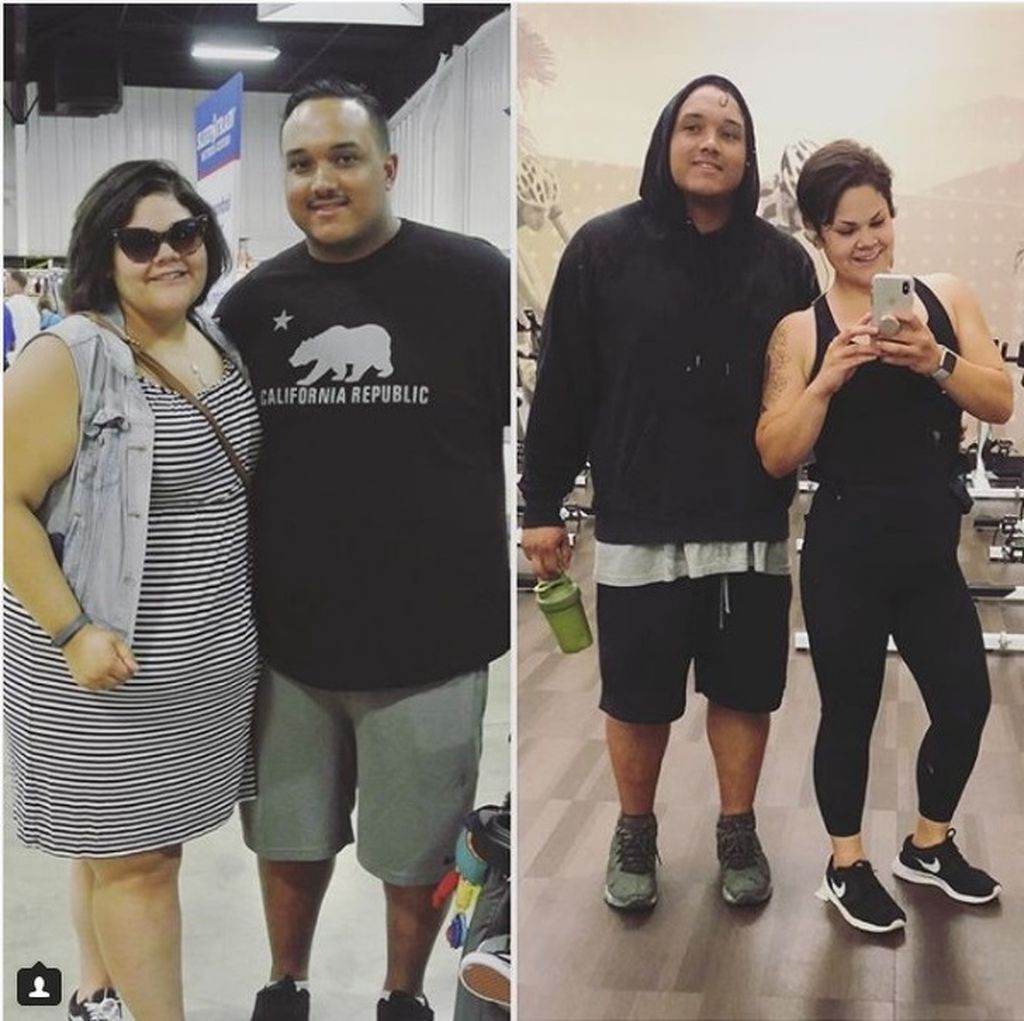 Εντυπωσιακό: Δεκαπέντε ζευγάρια έχασαν πολλά κιλά όχι πριν αλλά μετά το γάμο (pics)