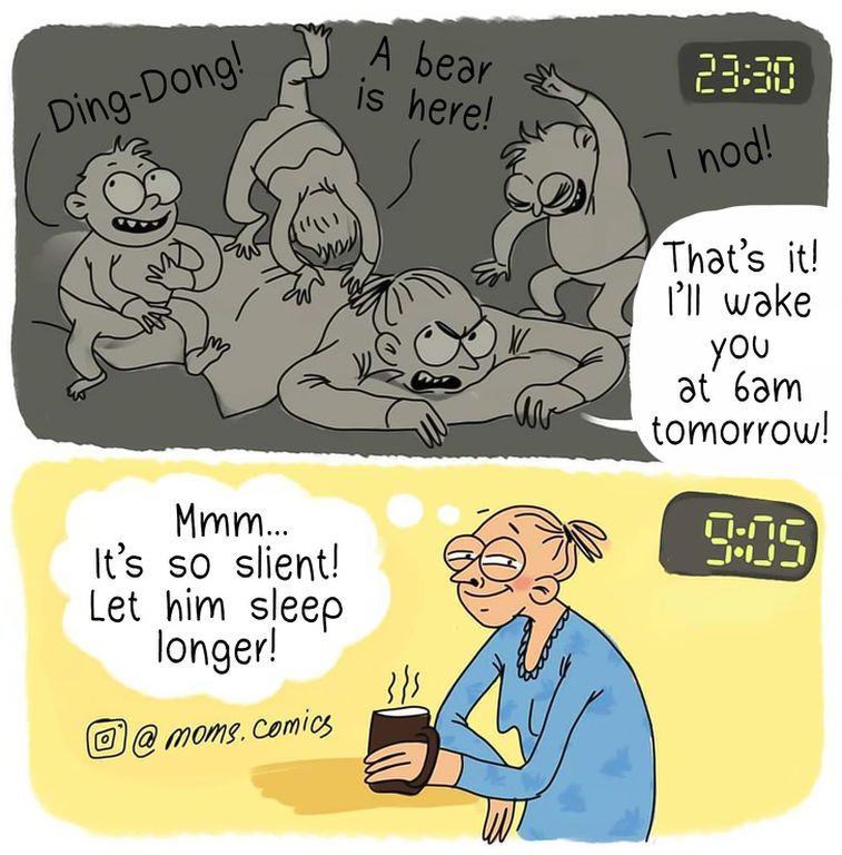 Τα σκίτσα αυτής της μαμάς είναι αφιερωμένα στους εξαντλημένους νέους γονείς (pics)