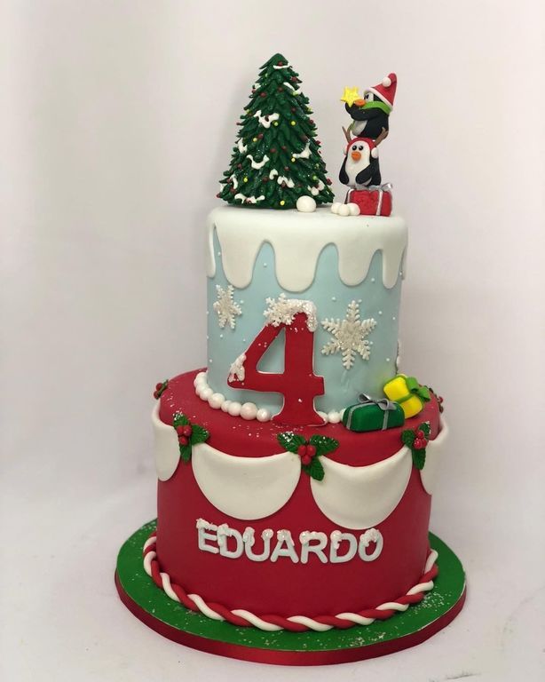 Είκοσι χριστουγεννιάτικες τούρτες γενεθλίων πραγματικά ξεχωριστές (pics) 