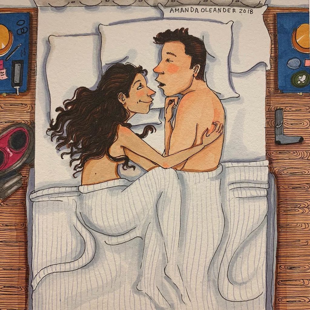 Η καθημερινή ζωή ενός ζευγαριού έχει κι αυτές τις στιγμές που αποτυπώνονται σε 15 σκίτσα (pics) 