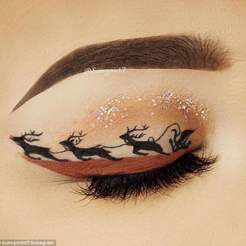 Αυτή η χριστουγεννιάτικη μόδα στα φρύδια έχει διχάσει τις γυναίκες (pics)