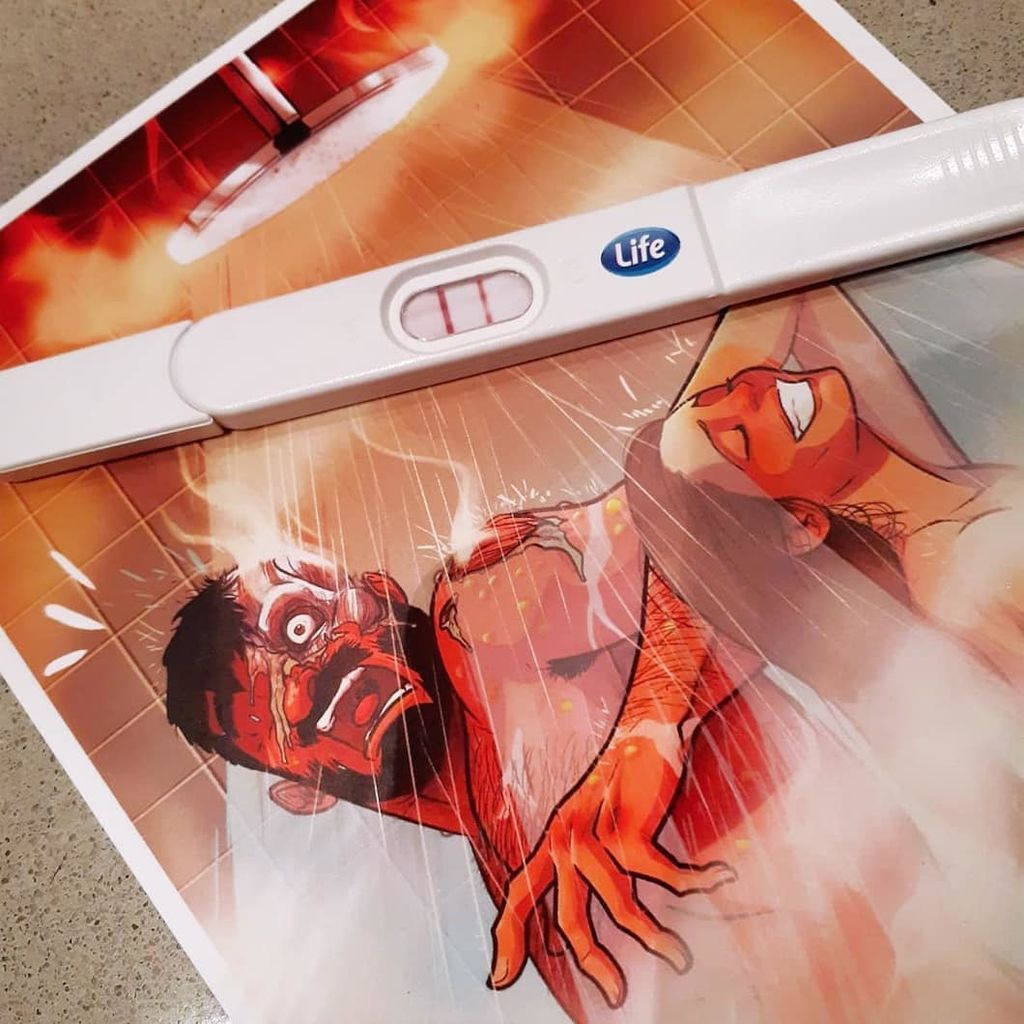 Έγιναν γνωστοί μέσα από τα σκίτσα τους και τώρα περιμένουν παιδί - Πώς το ανακοίνωσαν (pics) 