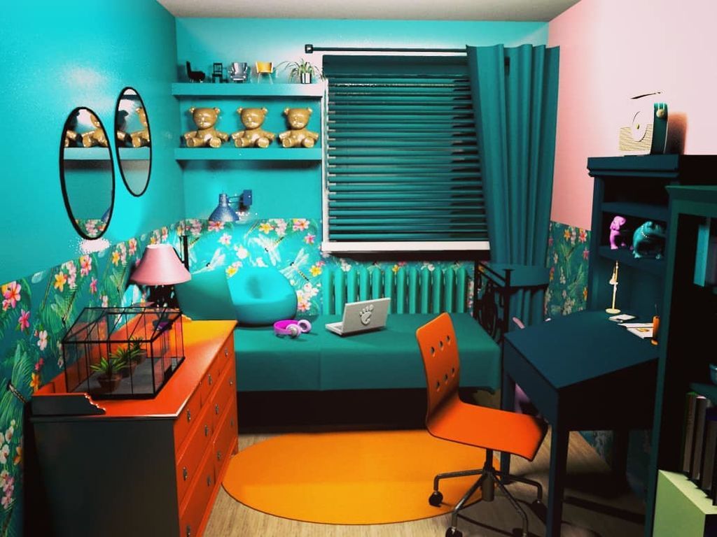 Ιδέες χρωμάτων για το αγορίστικο δωμάτιο και πώς επιδρούν στην ψυχολογία του εφήβου (pics) 