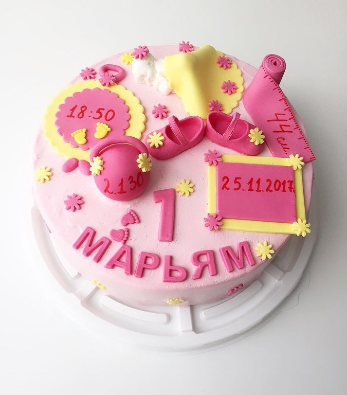 Ιδέες για να διακοσμήσετε την τούρτα των πρώτων γενεθλίων του μωρού σας! (pics)