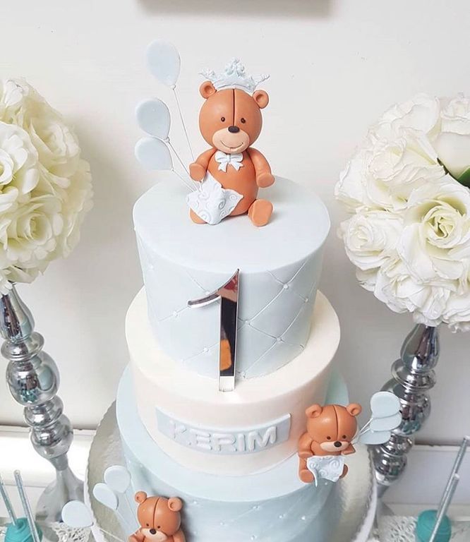 Ιδέες για να διακοσμήσετε την τούρτα των πρώτων γενεθλίων του μωρού σας! (pics)