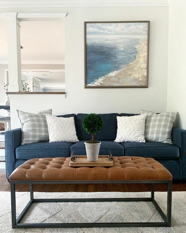 Navy διακόσμηση στο σπίτι και το χειμώνα - Δεκαπέντε προτάσεις για να πάρετε ιδέες ( pics) 