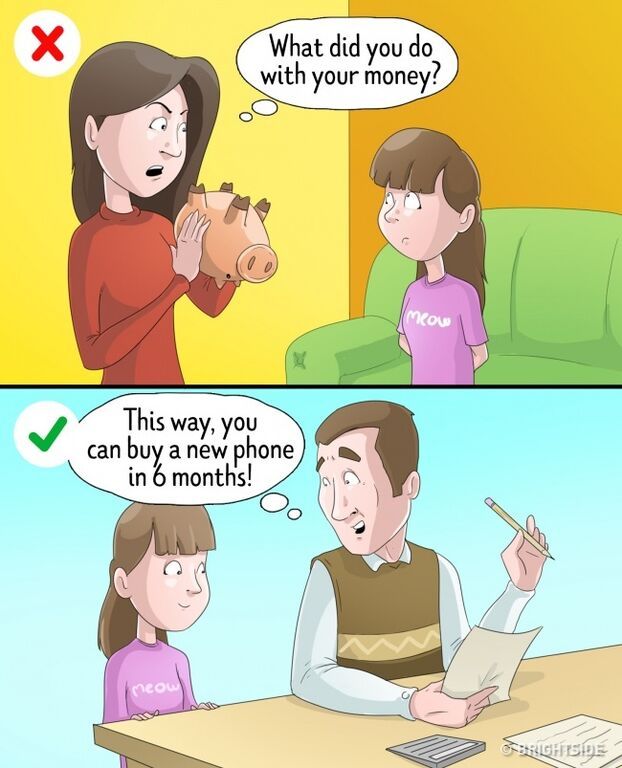 9.	Διαχειρίζονται το χαρτζιλίκι του  