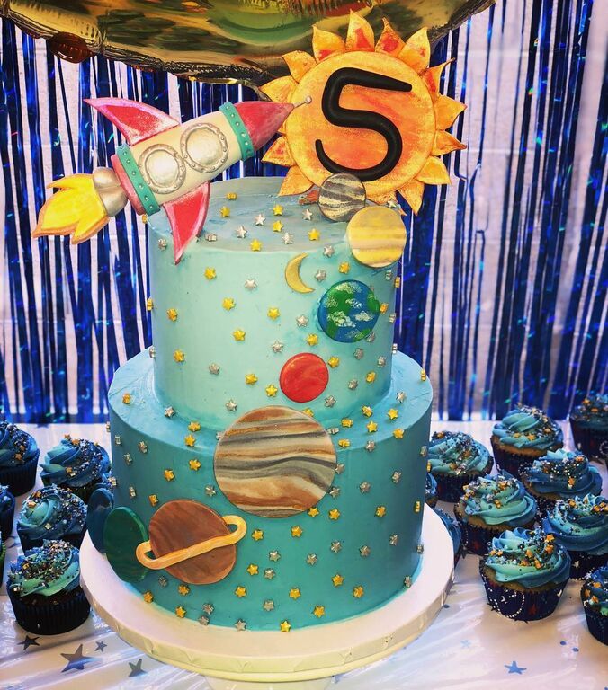 Όταν μεγαλώσω θέλω να γίνω αστροναύτης: Ιδέες διακόσμησης για πάρτι γενεθλίων (pics)