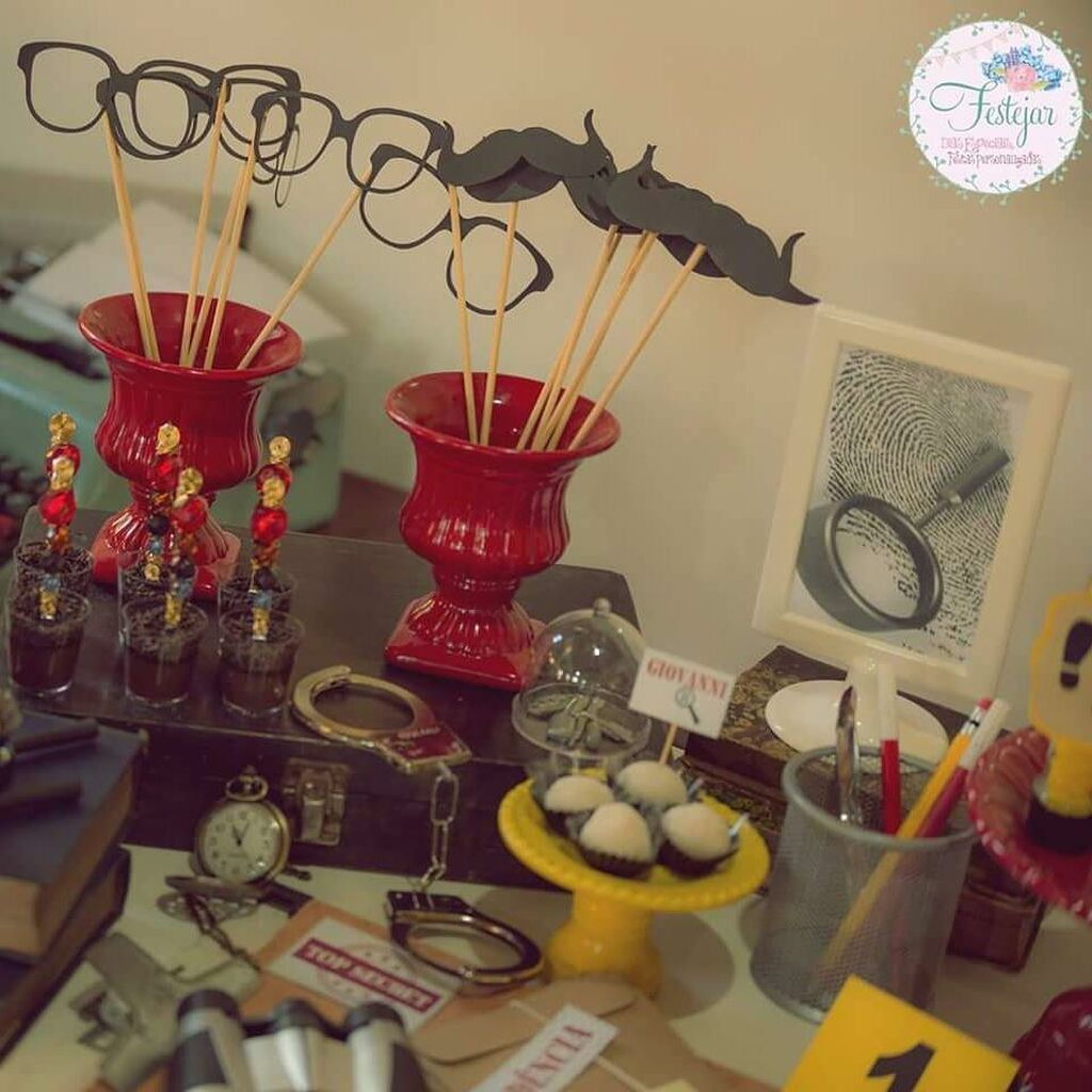 Πρωτότυπο παιδικό πάρτι; Πώς σας φαίνεται η ιδέα για ένα πάρτι με θέμα τους Ντετέκτιβ; (pics)