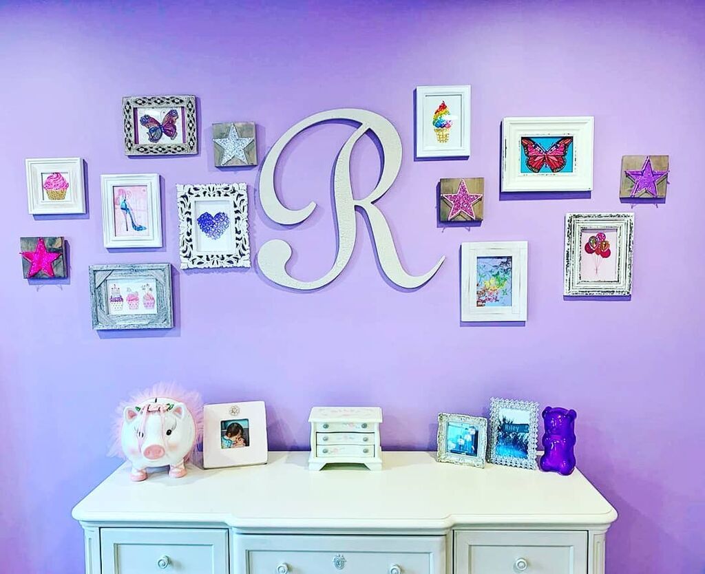 Παιδικό δωμάτιο για κορίτσια: Ιδέες διακόσμησης στις αποχρώσεις του μοβ (pics)