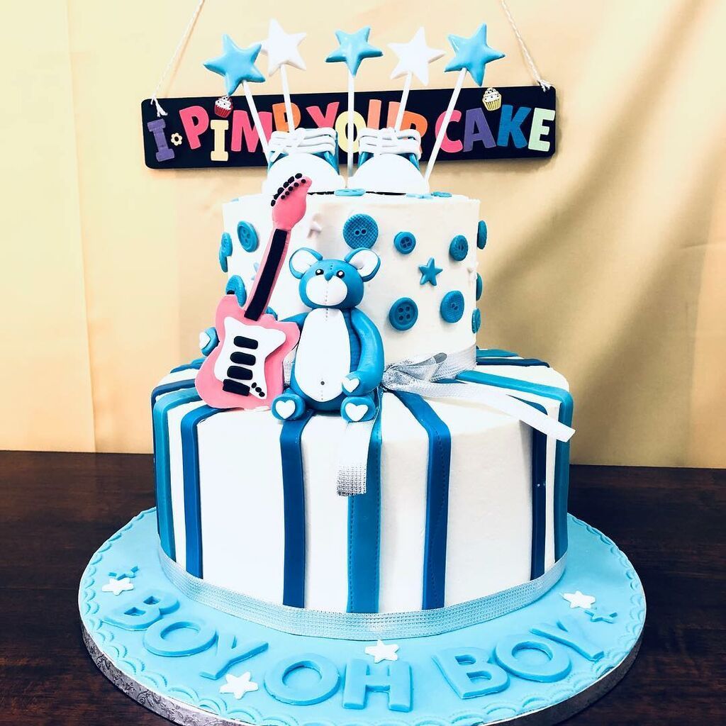 Baby shower: Ιδέες για να διακοσμήσετε την τούρτα αν περιμένετε αγόρι (pics) 