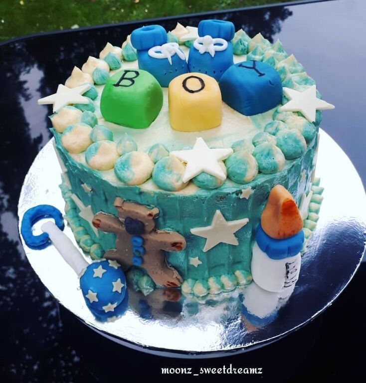 Baby shower: Ιδέες για να διακοσμήσετε την τούρτα αν περιμένετε αγόρι (pics) 