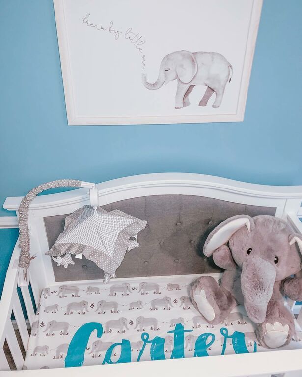 Παιδικό δωμάτιο: Διακοσμήστε το με ελεφαντάκια (pics) 