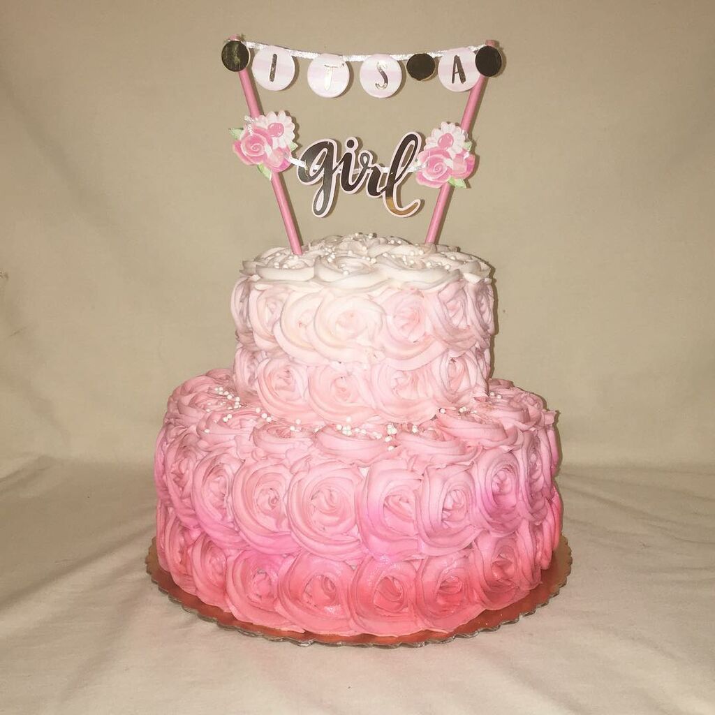 Περιμένετε κορίτσι; Ιδέες για να διακοσμήσετε την τούρτα του baby shower party (pics)