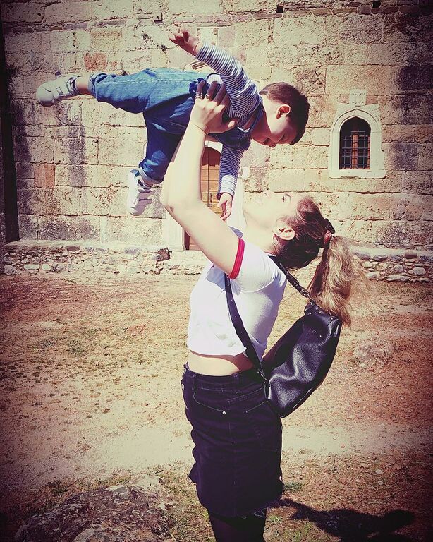 Η Αντιγόνη Ψυχράμη είναι μια περήφανη μανούλα!