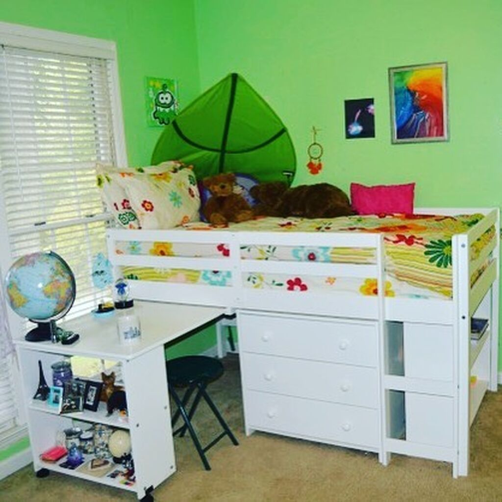 Παιδικό δωμάτιο στις αποχρώσεις του πράσινου – Ιδέες διακόσμησης (pics) 