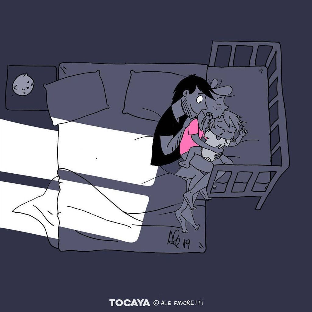 Οι δυσκολίες της μητρότητας μέσα από εξαιρετικά σκίτσα (pics)