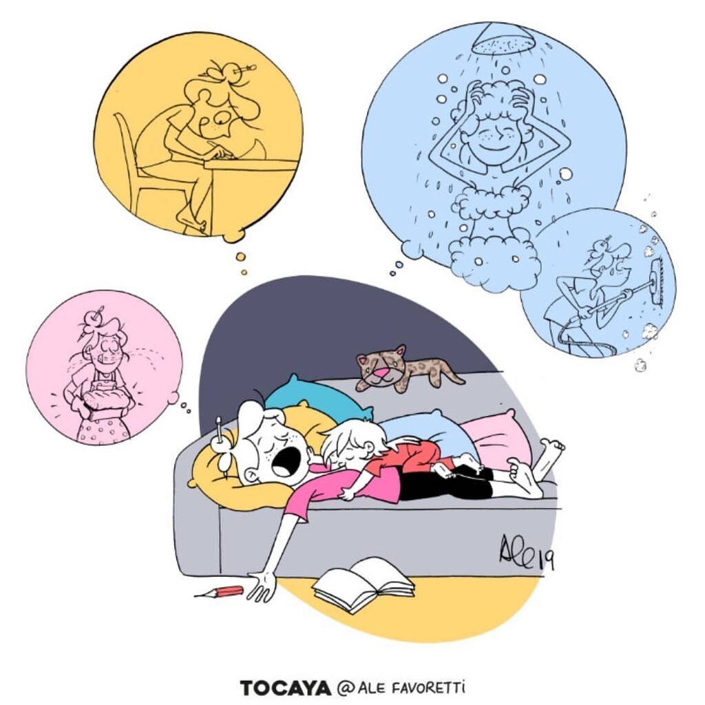 Οι δυσκολίες της μητρότητας μέσα από εξαιρετικά σκίτσα (pics)