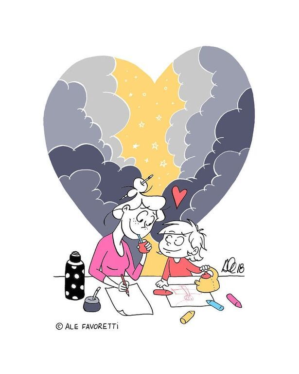 Οι δυσκολίες της μητρότητας μέσα από εξαιρετικά σκίτσα (pics)